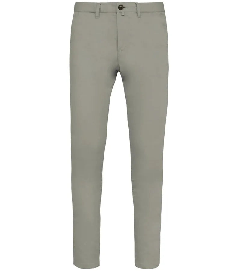 Men's chinos - 235gsm AlmondGreen