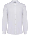 Men Oxford Long-Sleeved Shirt White