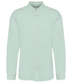 Men Oxford Long-Sleeved Shirt OxfordGreen