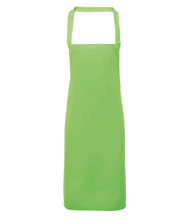 Organic Cotton Bib Apron Apple