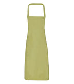 Organic Cotton Bib Apron Lime