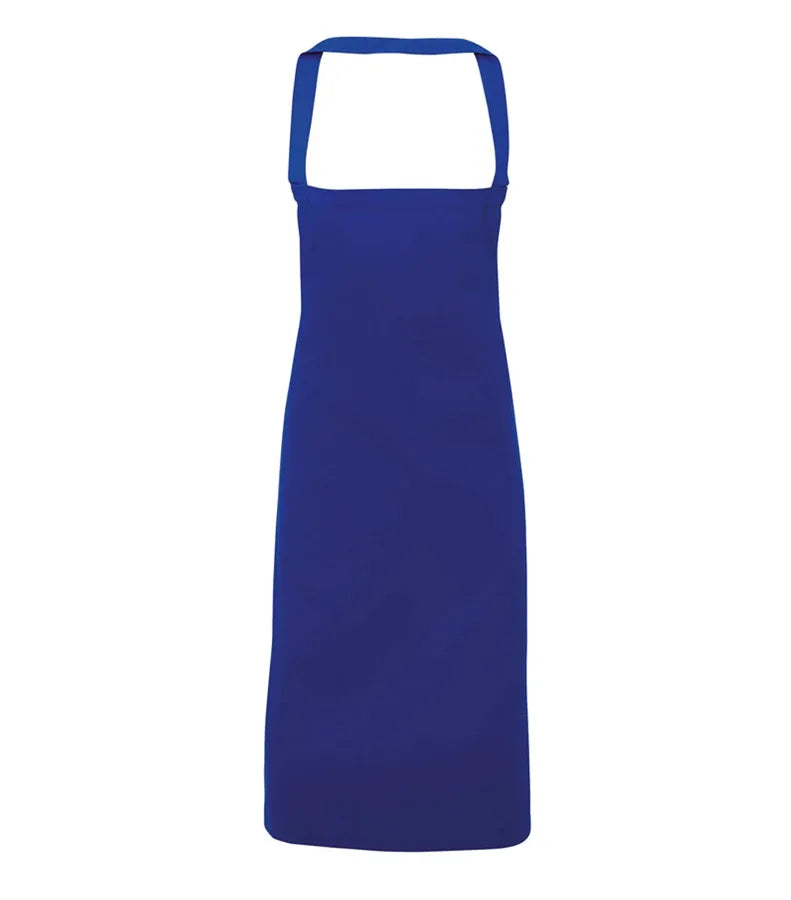 Organic Cotton Bib Apron Royal