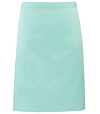 Mid-length apron Aqua