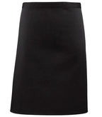 Mid-length apron Black