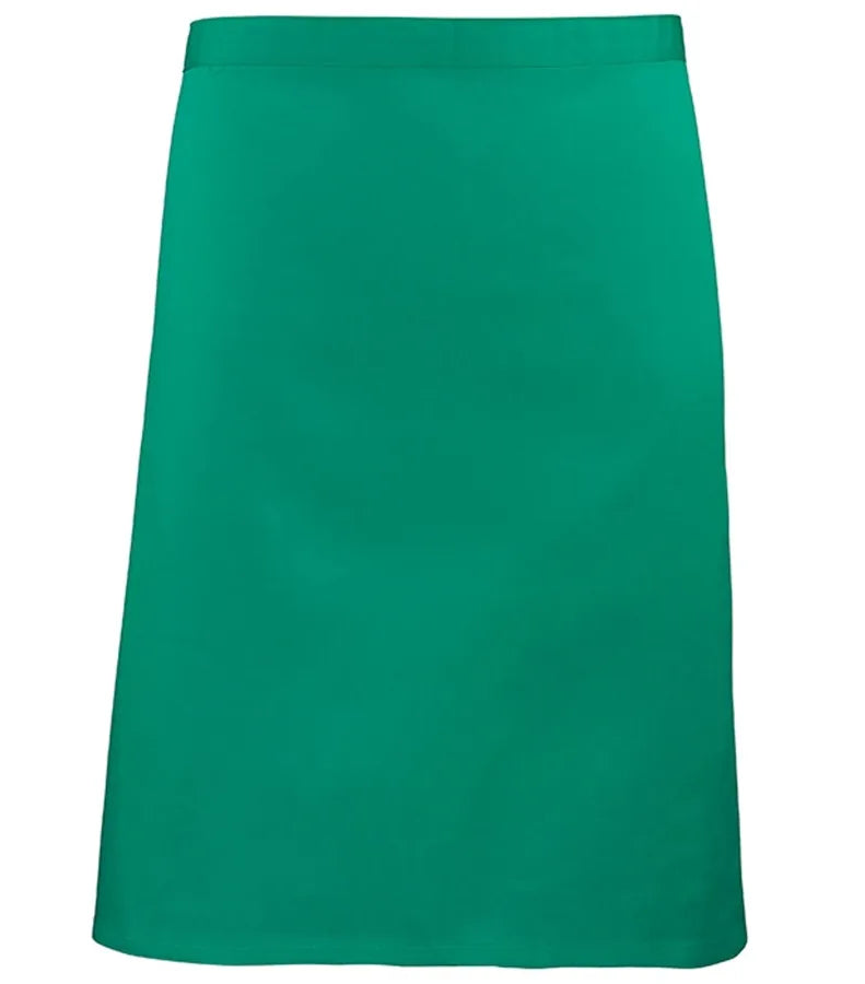 Mid-length apron Emerald