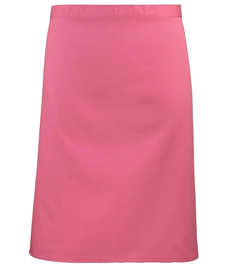 Mid-length apron Fuchsia