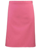 Mid-length apron Fuchsia