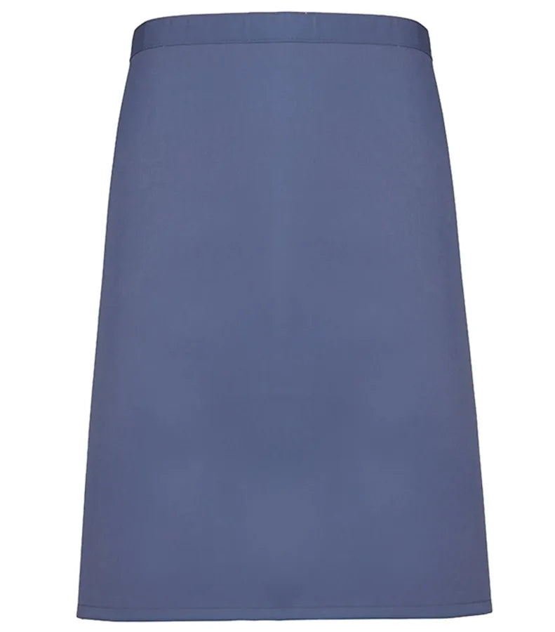 Mid-length apron MarineBlue
