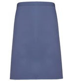 Mid-length apron MarineBlue