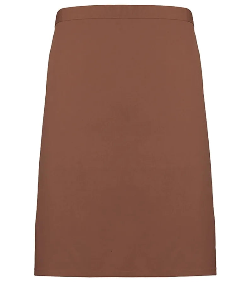 Mid-length apron Mocha