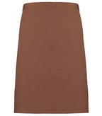 Mid-length apron Mocha