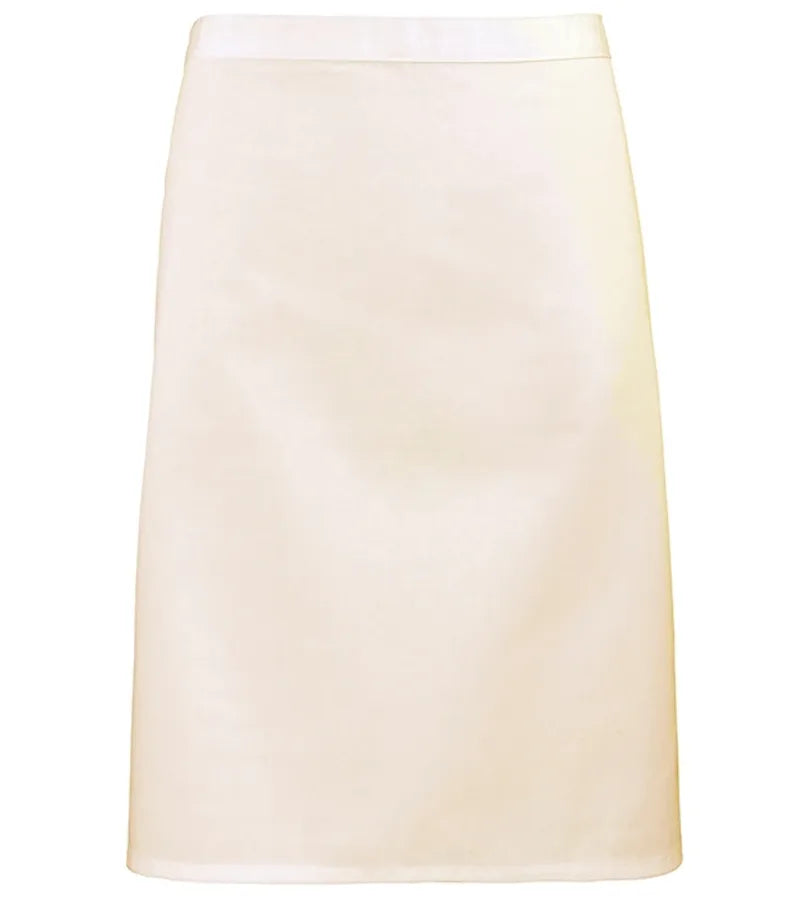 Mid-length apron Natural