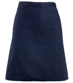 Mid-length apron Navy