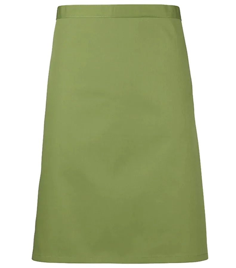 Mid-length apron OasisGreen