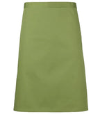 Mid-length apron OasisGreen