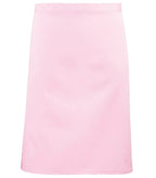 Mid-length apron Pink