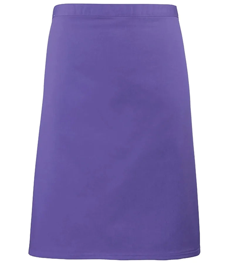 Mid-length apron Purple