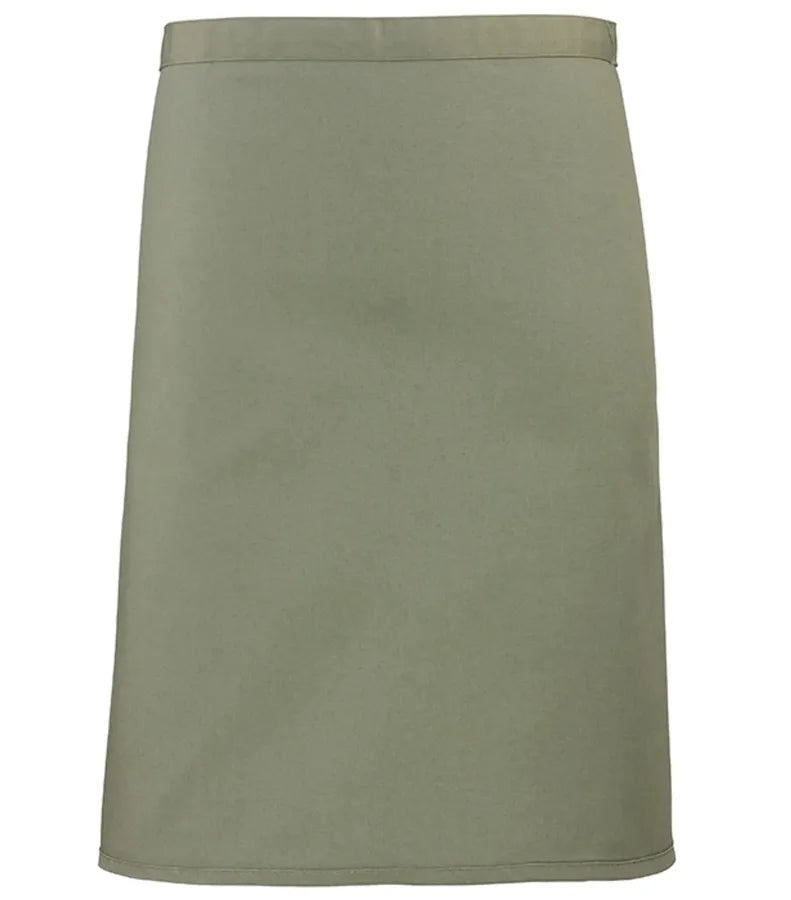 Mid-length apron Sage