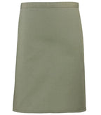 Mid-length apron Sage