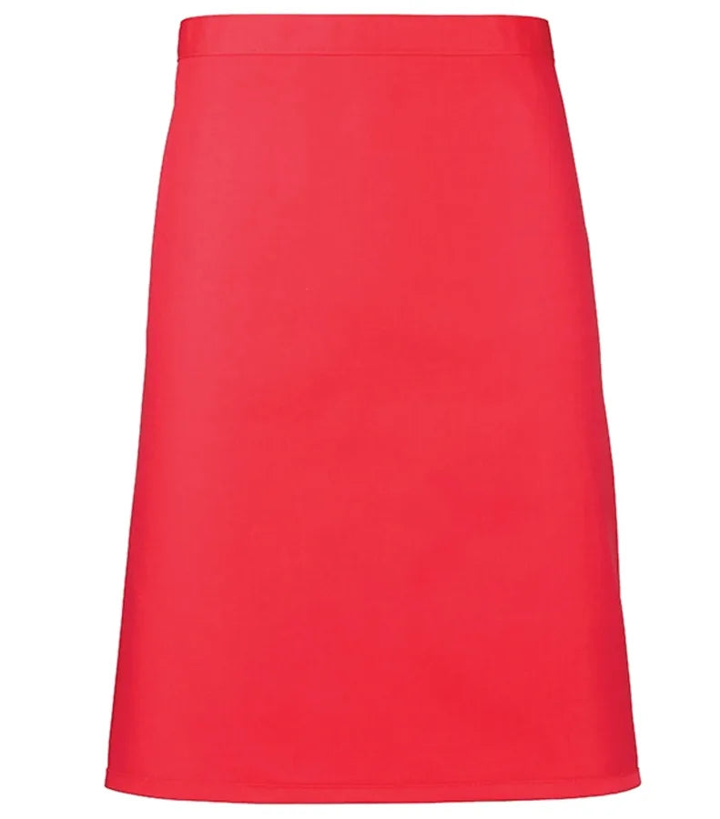 Mid-length apron StrawberryRed
