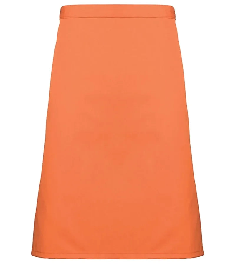 Mid-length apron Terracotta