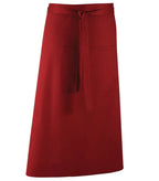 Colours bar apron Burgundy