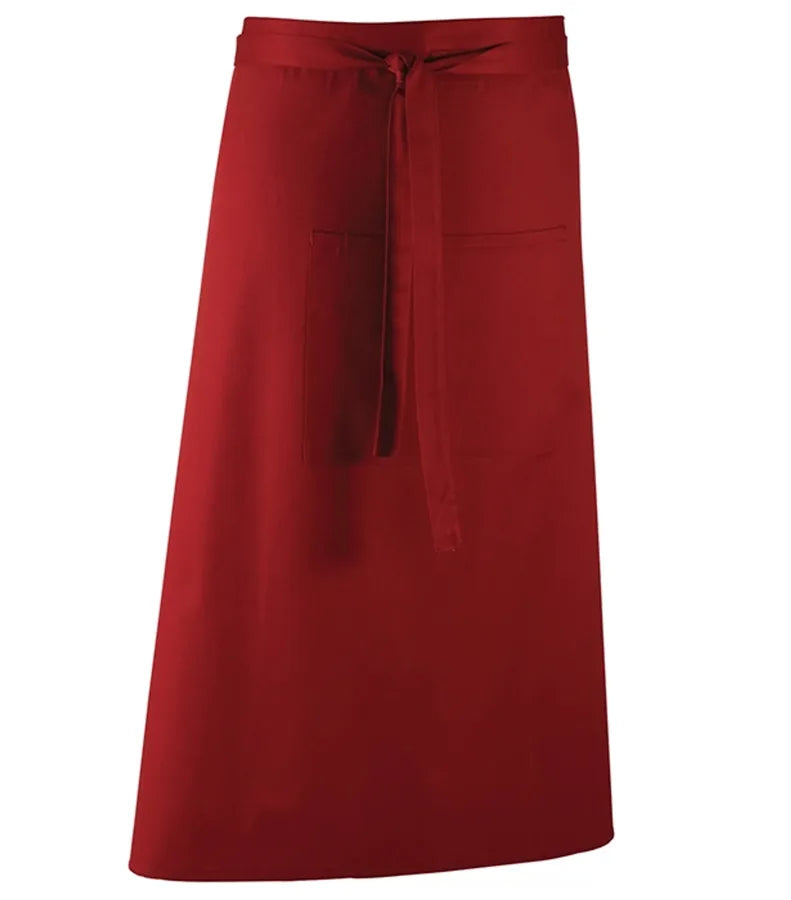 Colours bar apron Burgundy