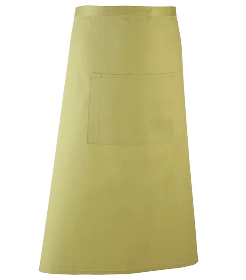 Colours bar apron Lime