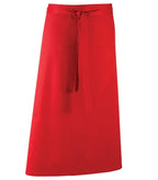 Colours bar apron Red