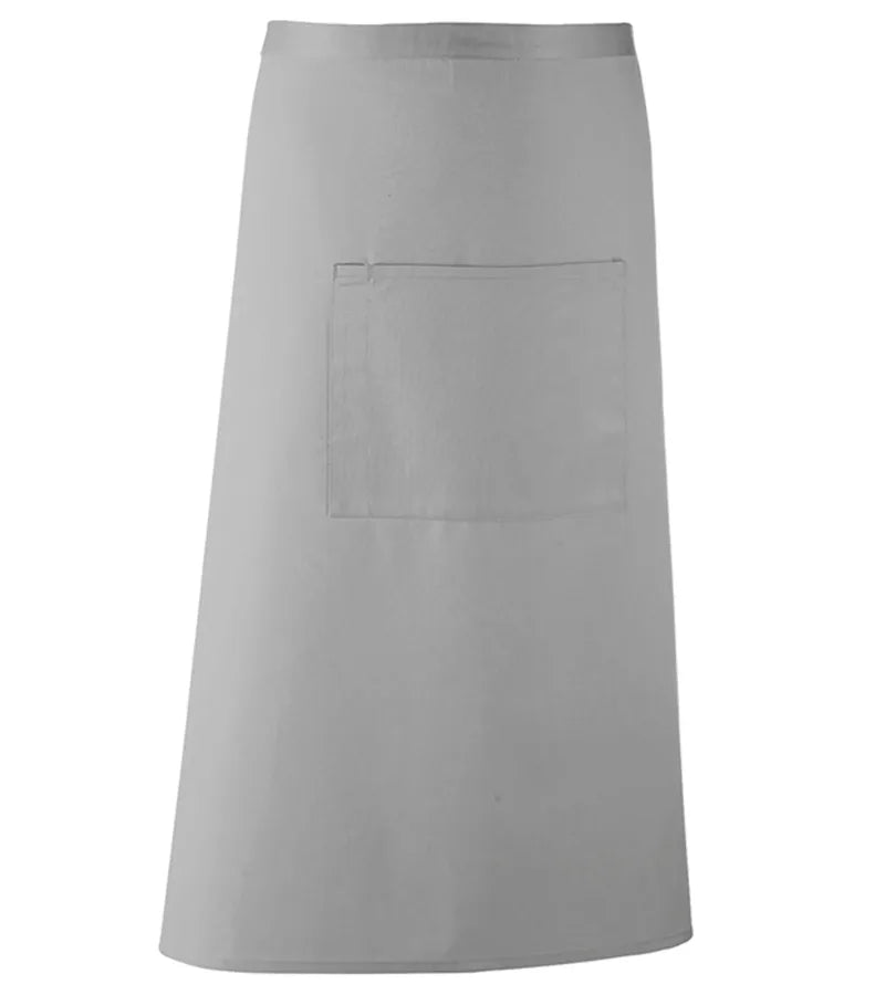 Colours bar apron Silver