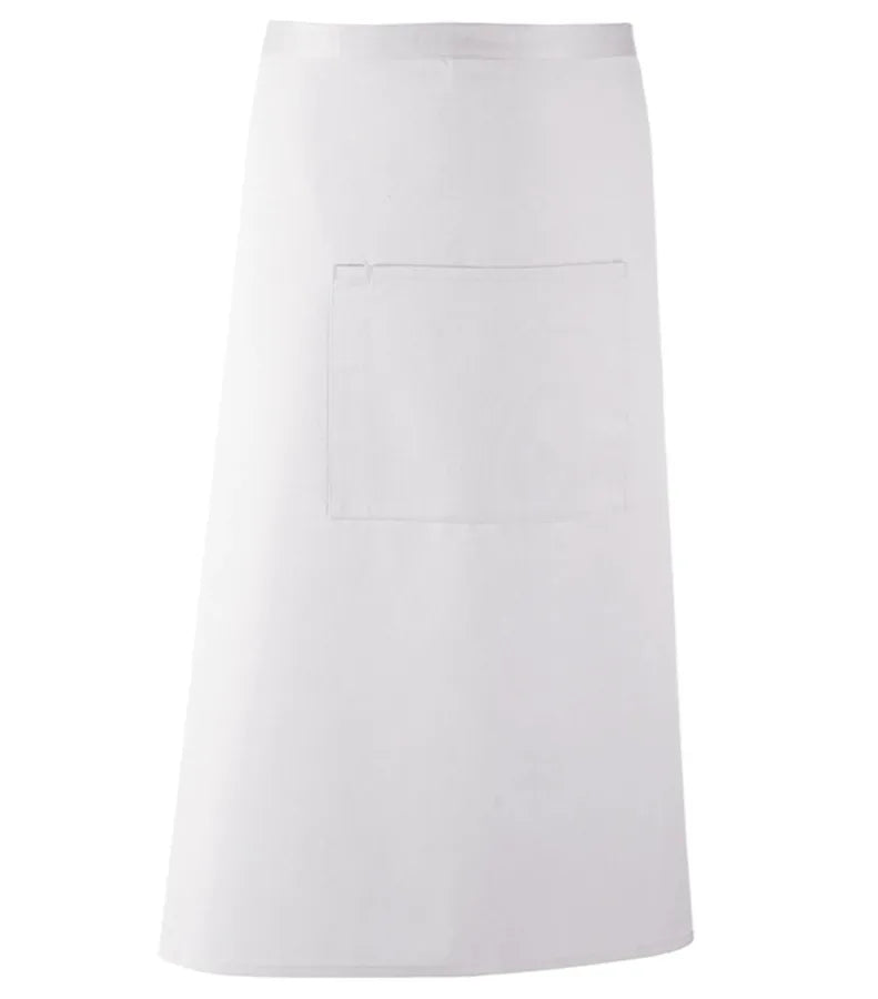 Colours bar apron White