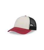 RAPPER CANVAS-S White/Burgundy/Black