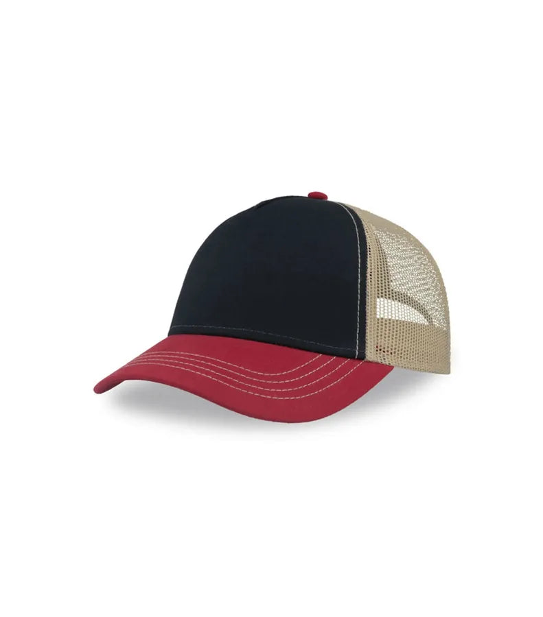 RAPPER CANVAS-S Navy/Burgundy/Khaki