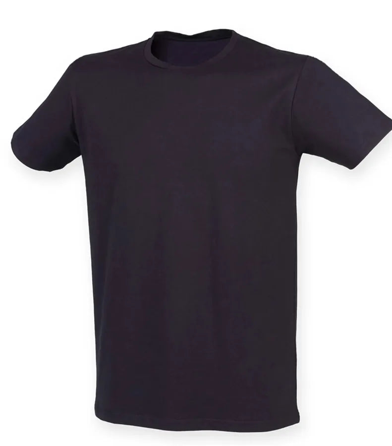 Men Feel Good Stretch T-Shirt Navy