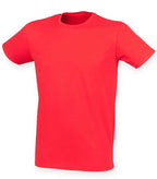 Men Feel Good Stretch T-Shirt BrightRed