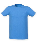 Men Feel Good Stretch T-Shirt HeatherBlue