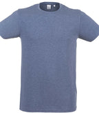 Men Feel Good Stretch T-Shirt HeatherNavy