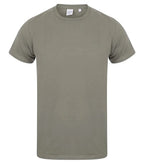 Men Feel Good Stretch T-Shirt Khaki