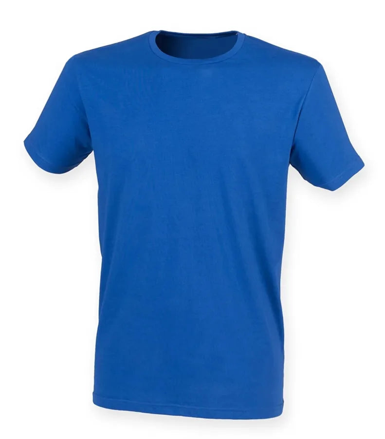 Men Feel Good Stretch T-Shirt Royal