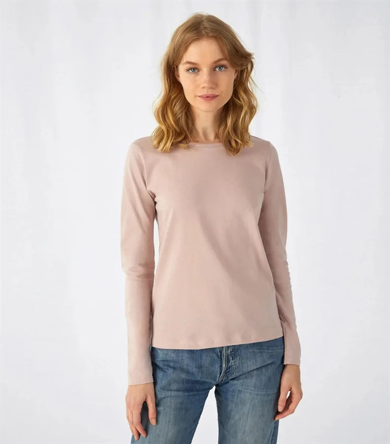 B&C #E150 LSL /women BearBrown