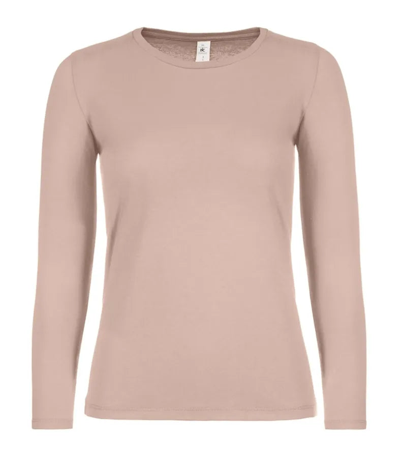 B&C #E150 LSL /women MillennialPink