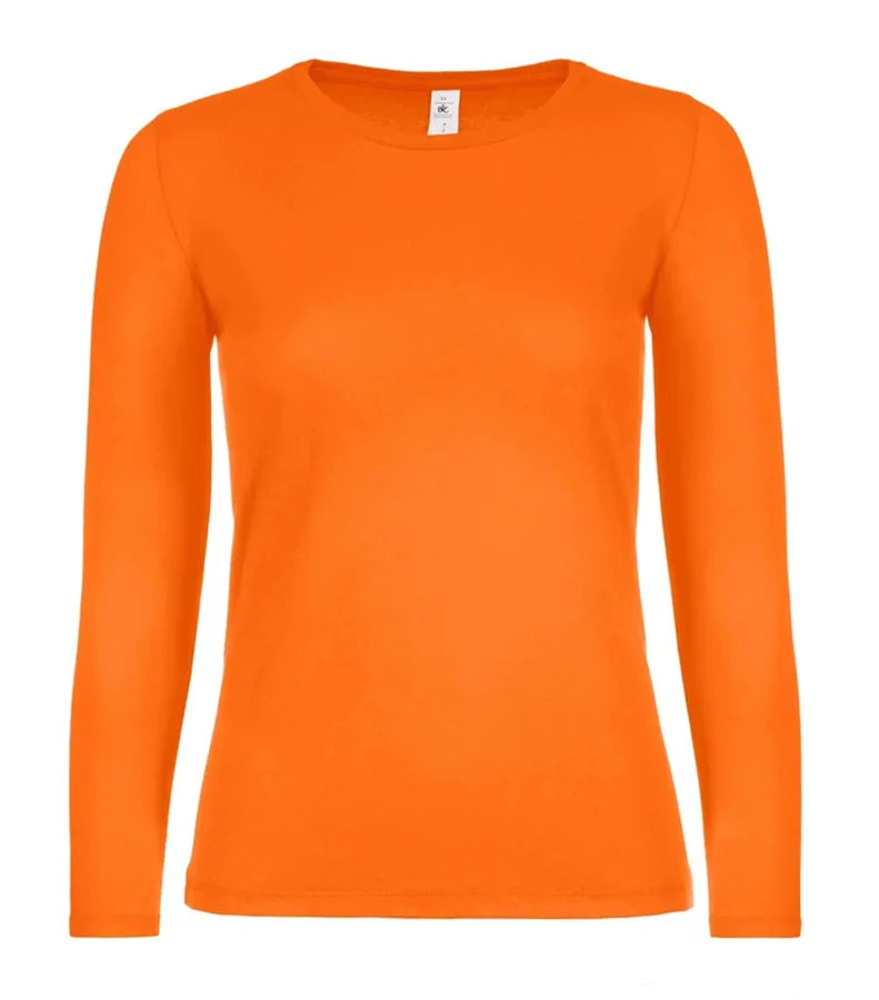 B&C #E150 LSL /women Orange