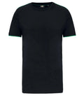Men's Short-Sleeved Day To Day T-shirt Black/KellyGreen