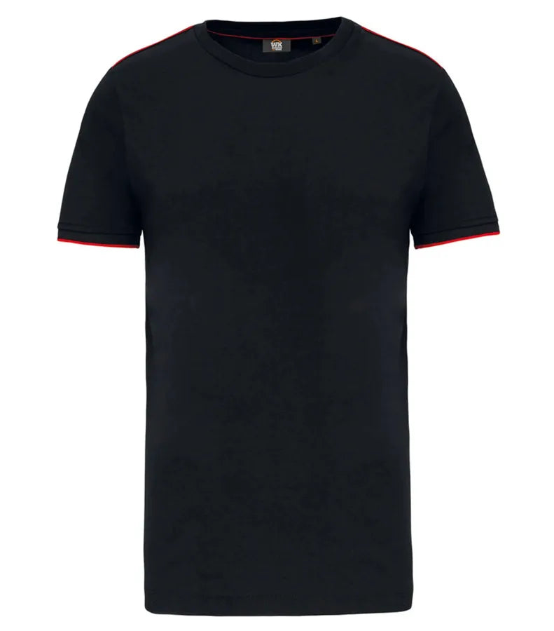 Men's Short-Sleeved Day To Day T-shirt Black/Red