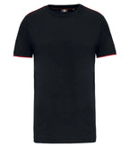 Men's Short-Sleeved Day To Day T-shirt Black/Red