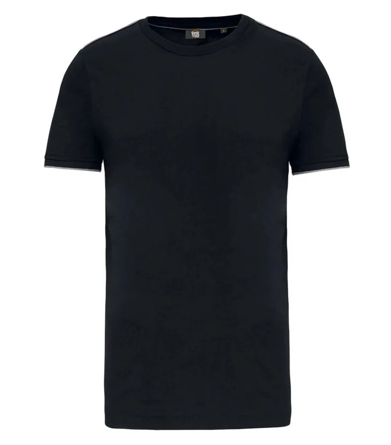 Men's Short-Sleeved Day To Day T-shirt Black/Silver