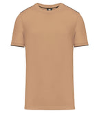 Men's Short-Sleeved Day To Day T-shirt Camel/Black