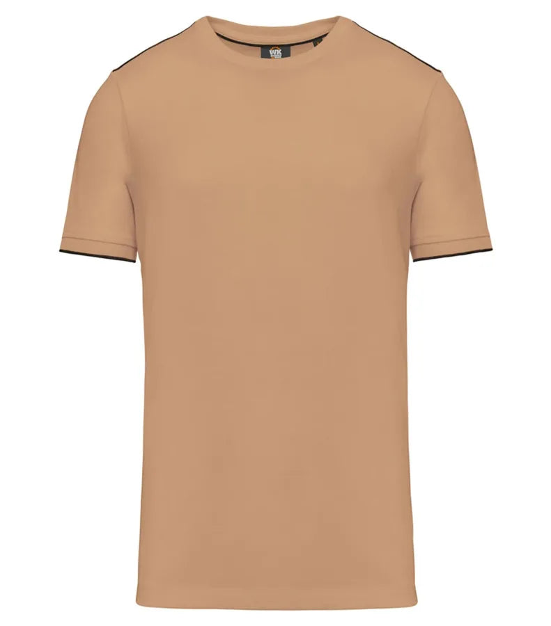 Men's Short-Sleeved Day To Day T-shirt Camel/Black
