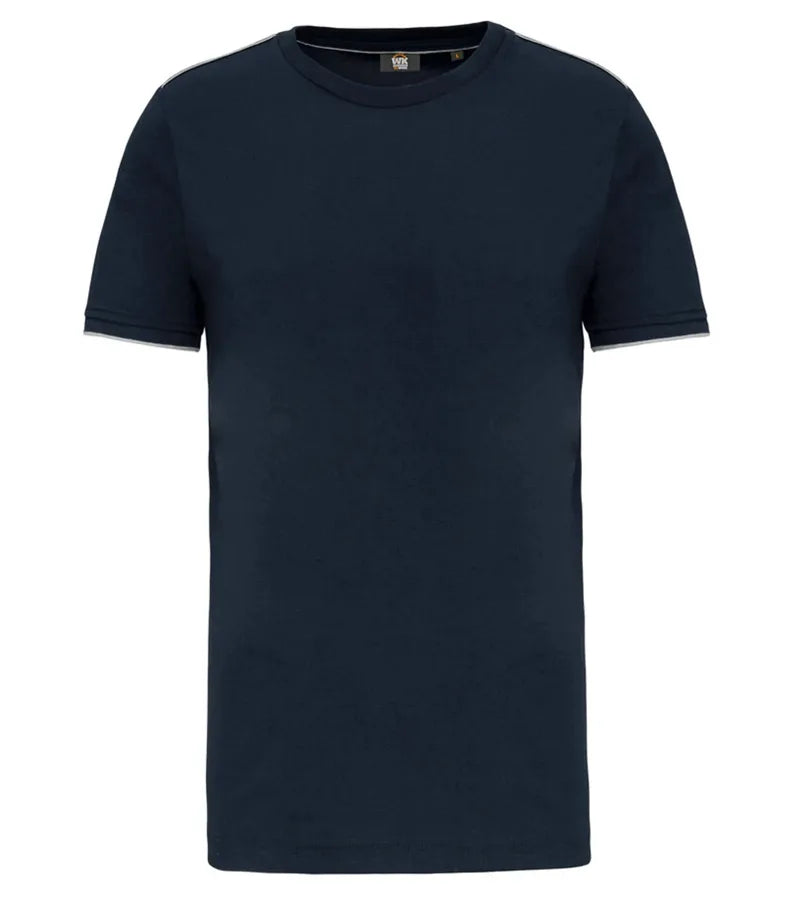 Men's Short-Sleeved Day To Day T-shirt Navy/Silver