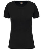 Ladies' Short-Sleeved Day To Day T-shirt Black/Silver